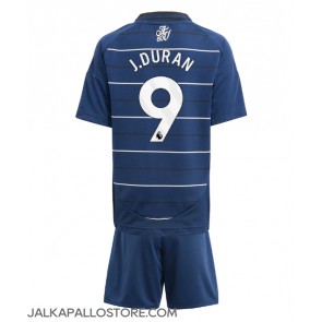Aston Villa Jhon Duran #9 Kolmaspaita Lapsille 2024-25 Lyhythihainen (+ shortsit)